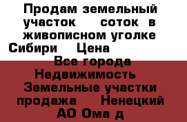 Продам земельный участок (40 соток) в живописном уголке Сибири. › Цена ­ 1 000 000 - Все города Недвижимость » Земельные участки продажа   . Ненецкий АО,Ома д.